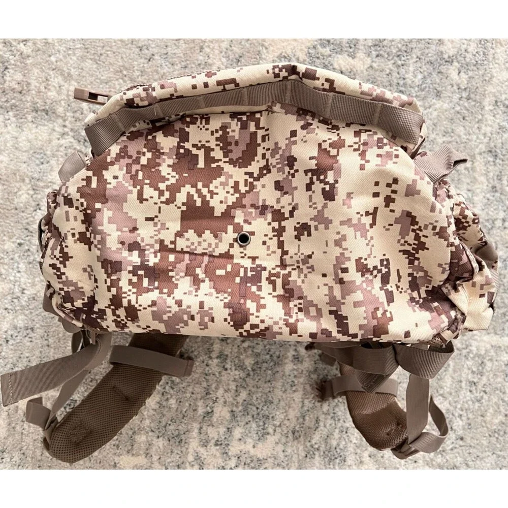 HIGHLAND TACTICAL Ballistic Backpack MOLLE Gear Bag Desert Digi Camo Military